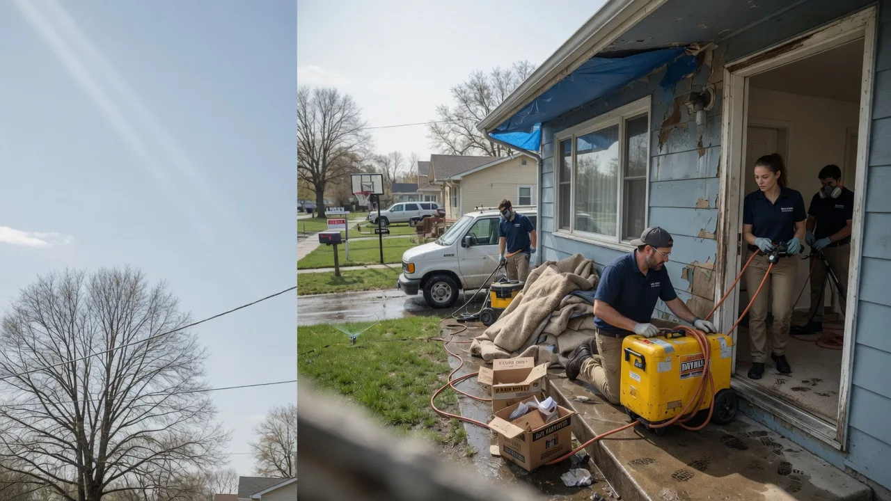 Basement Flood Cleanup in Kersey, CO near me